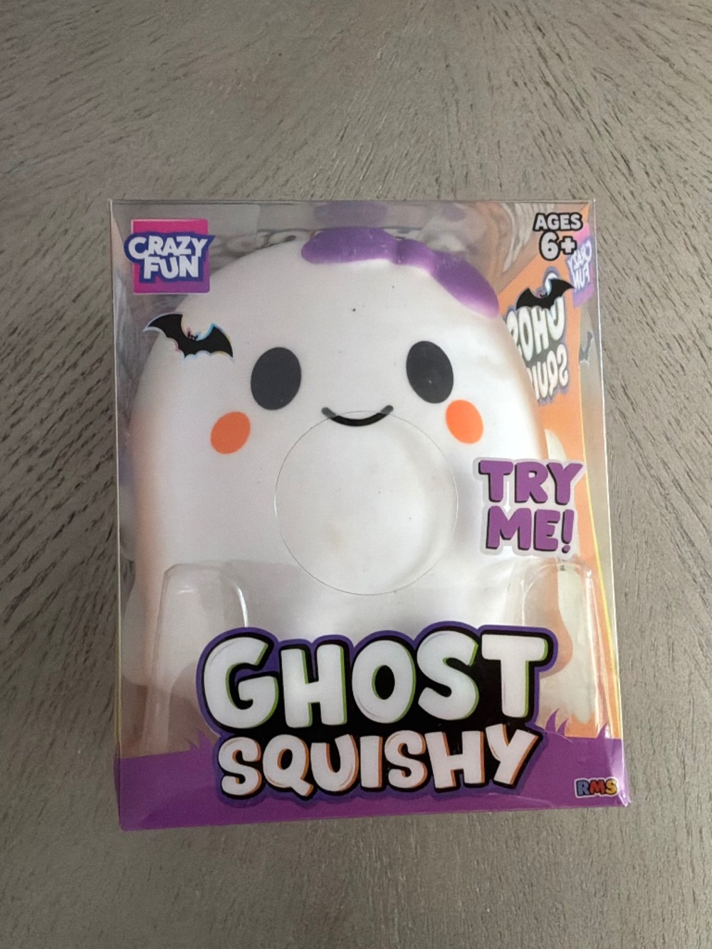 Rare Crazy Fun Ghost Squishy